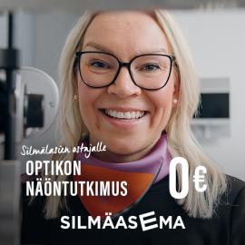 Synttäriale: Näöntutkimus 0 €
