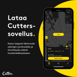 Lataa Cutters sovellus App Storesta tai Google Play kaupasta