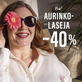 Erä aurinkolaseja –40 %