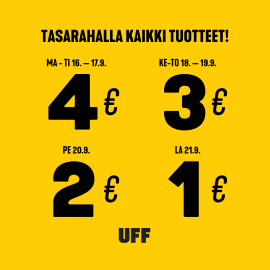 Tasarahapäivät UFF:lla