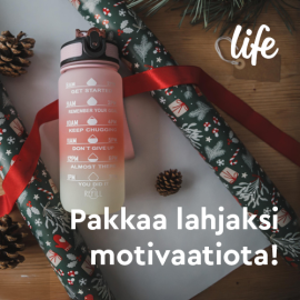 Pakkaa lahjaksi motivaatiota!